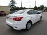 2016 WHITE NISSAN SENTRA S (3N1AB7APXGY) with an 1.8L engine, Continuously Variable transmission, located at 830 E. Canino Rd., Houston, TX, 77037, (281) 405-0440, 38.358219, -81.729942 - Photo#4