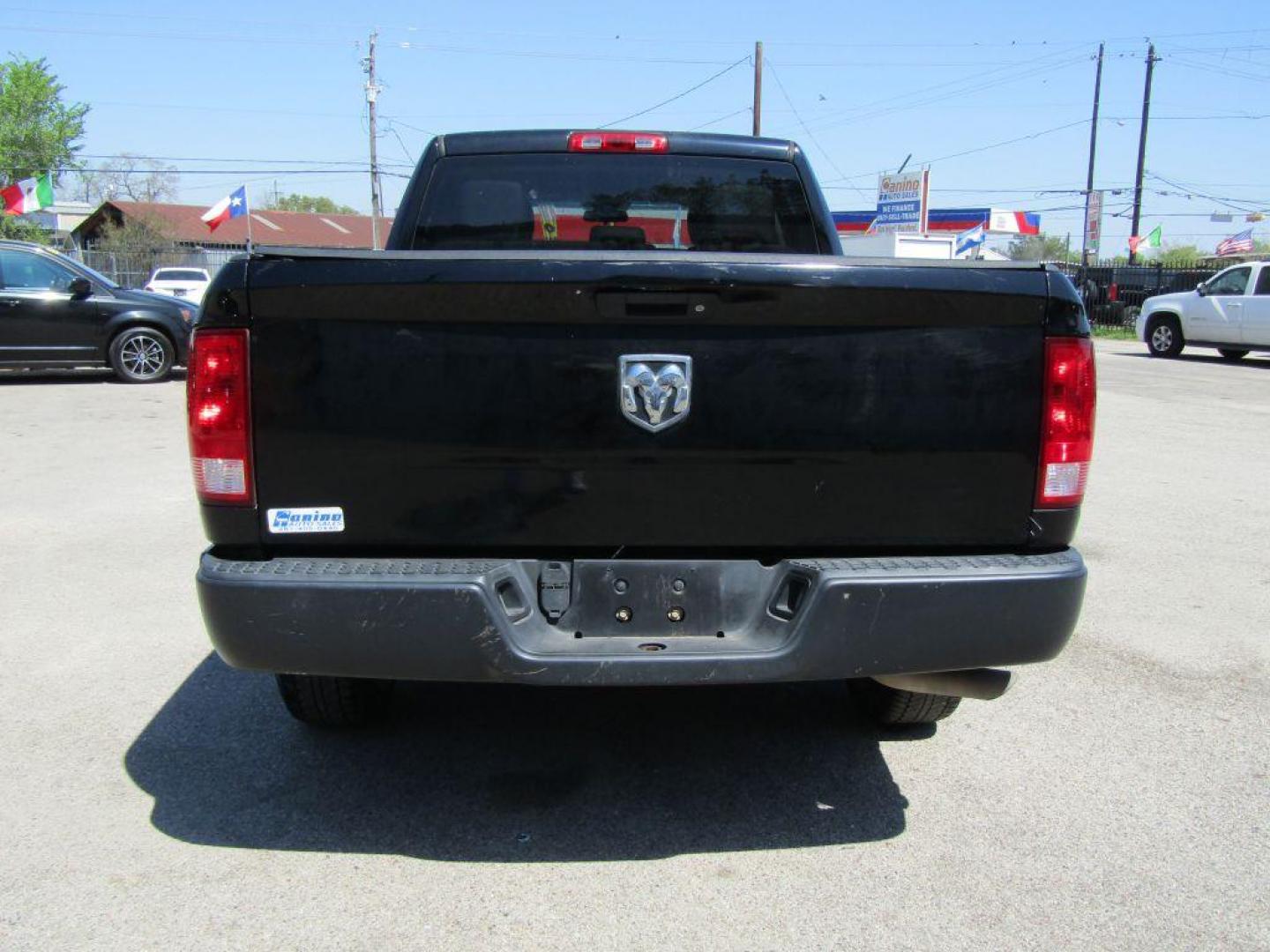 2014 BLACK RAM 1500 ST (1C6RR6FT9ES) with an 5.7L engine, Automatic transmission, located at 830 E. Canino Rd., Houston, TX, 77037, (281) 405-0440, 38.358219, -81.729942 - Photo#3