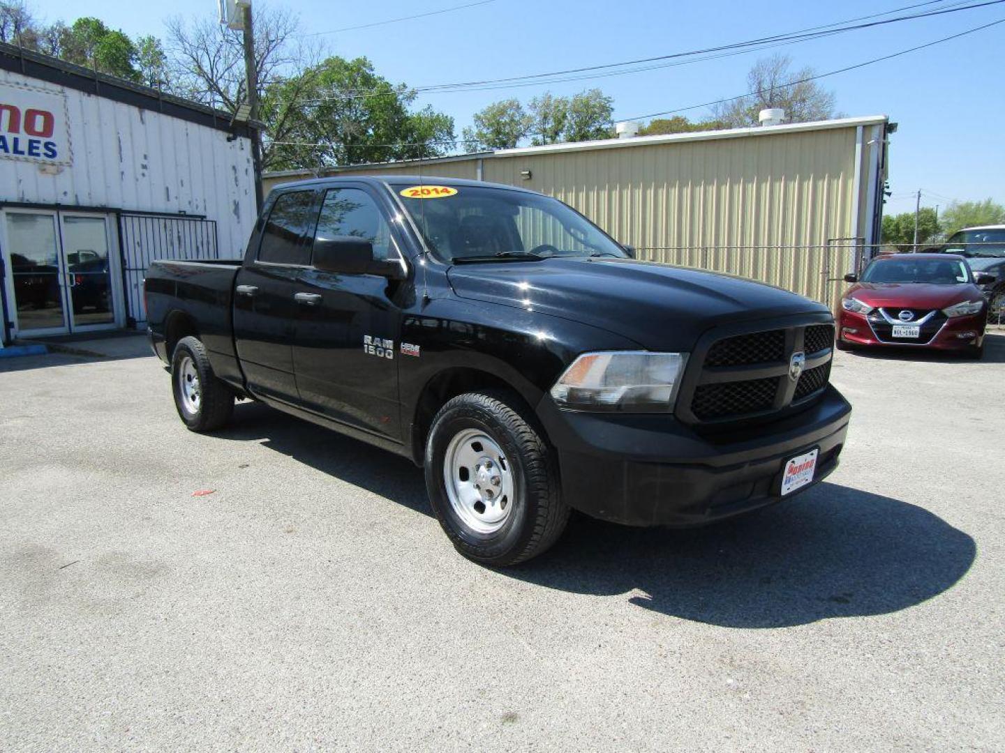 2014 BLACK RAM 1500 ST (1C6RR6FT9ES) with an 5.7L engine, Automatic transmission, located at 830 E. Canino Rd., Houston, TX, 77037, (281) 405-0440, 38.358219, -81.729942 - Photo#5