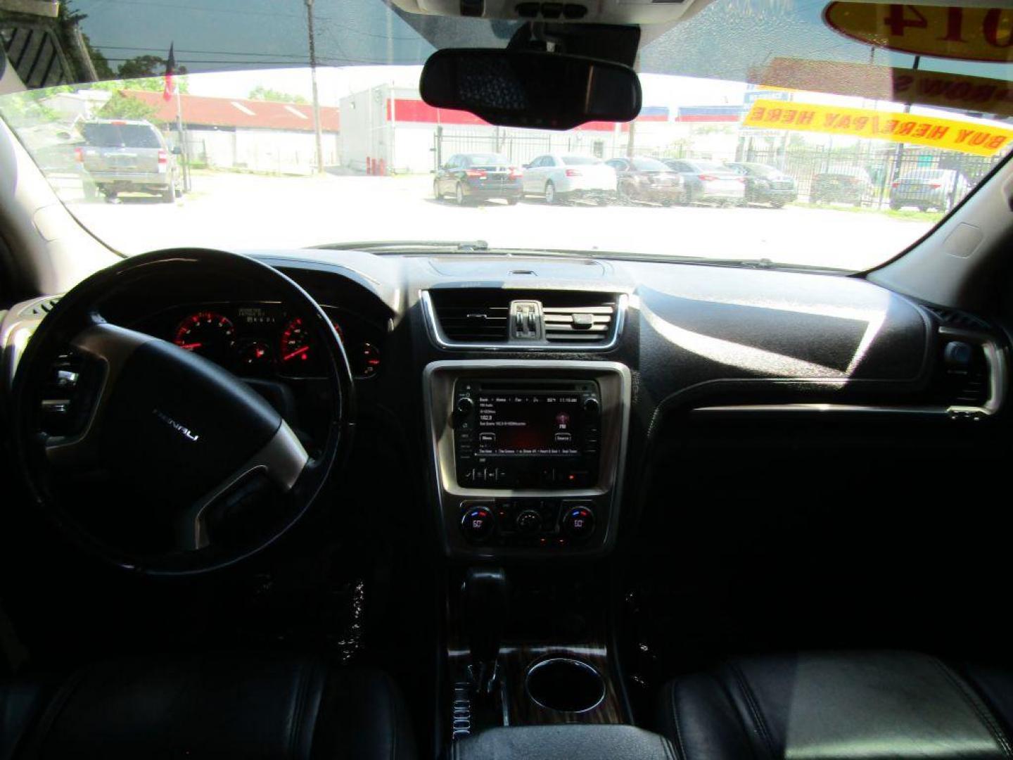 2014 WHITE GMC ACADIA DENALI DENALI (1GKKRTKD8EJ) with an 3.6L engine, Automatic transmission, located at 830 E. Canino Rd., Houston, TX, 77037, (281) 405-0440, 38.358219, -81.729942 - Photo#14