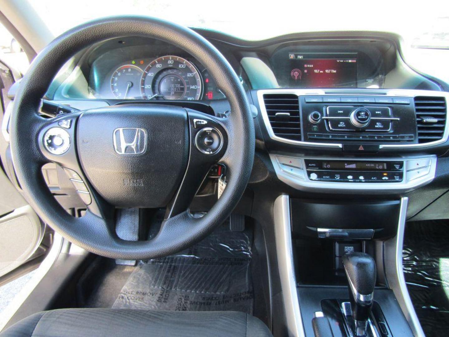 2014 GRAY HONDA ACCORD LX-S (1HGCT1B36EA) with an 2.4L engine, Continuously Variable transmission, located at 830 E. Canino Rd., Houston, TX, 77037, (281) 405-0440, 38.358219, -81.729942 - Photo#13