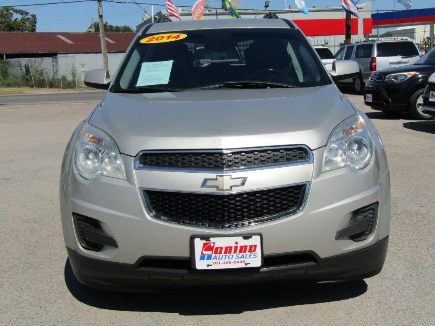 2014 TAN CHEVROLET EQUINOX LT (2GNALBEK1E6) with an 2.4L engine, Automatic transmission, located at 830 E. Canino Rd., Houston, TX, 77037, (281) 405-0440, 38.358219, -81.729942 - Photo#0