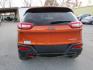 2014 ORANGE JEEP CHEROKEE TRAILHAWK (1C4PJMBS6EW) with an 3.2L engine, Automatic transmission, located at 830 E. Canino Rd., Houston, TX, 77037, (281) 405-0440, 38.358219, -81.729942 - Photo#3