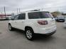 2014 WHITE GMC ACADIA SLE (1GKKRNED1EJ) with an 3.6L engine, Automatic transmission, located at 830 E. Canino Rd., Houston, TX, 77037, (281) 405-0440, 38.358219, -81.729942 - Photo#2