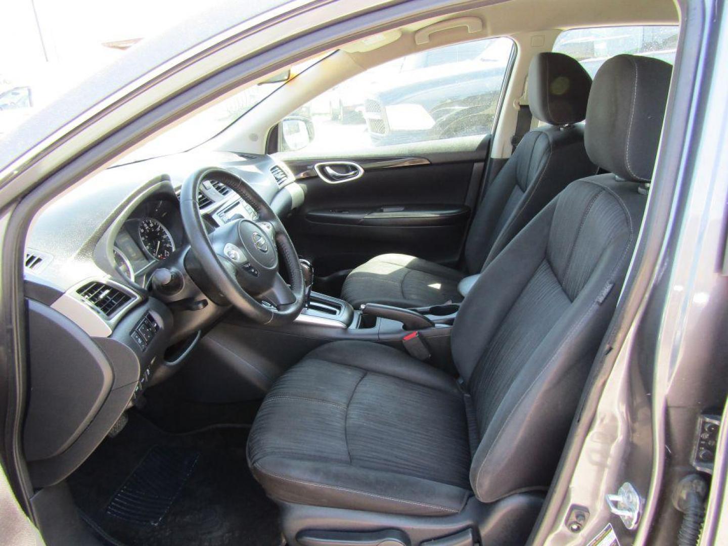 2018 GRAY NISSAN SENTRA S (3N1AB7AP5JL) with an 1.8L engine, Continuously Variable transmission, located at 830 E. Canino Rd., Houston, TX, 77037, (281) 405-0440, 38.358219, -81.729942 - Photo#12