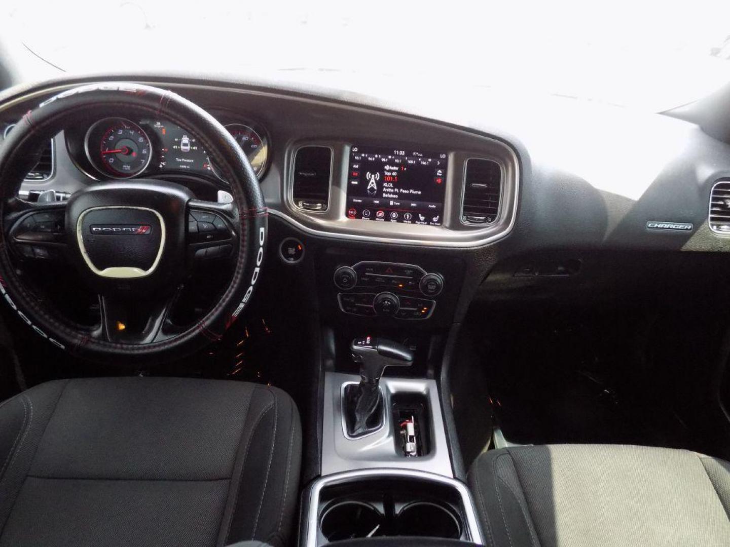 2019 MAROON DODGE CHARGER SXT (2C3CDXJGXKH) with an 3.6L engine, Automatic transmission, located at 830 E. Canino Rd., Houston, TX, 77037, (281) 405-0440, 38.358219, -81.729942 - Photo#14