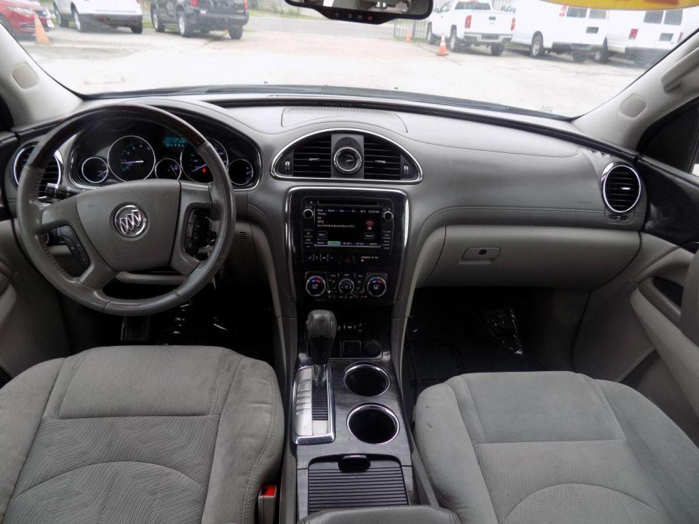 2016 GRAY BUICK ENCLAVE (5GAKRAKD0GJ) with an 3.6L engine, Automatic transmission, located at 830 E. Canino Rd., Houston, TX, 77037, (281) 405-0440, 38.358219, -81.729942 - Photo#14