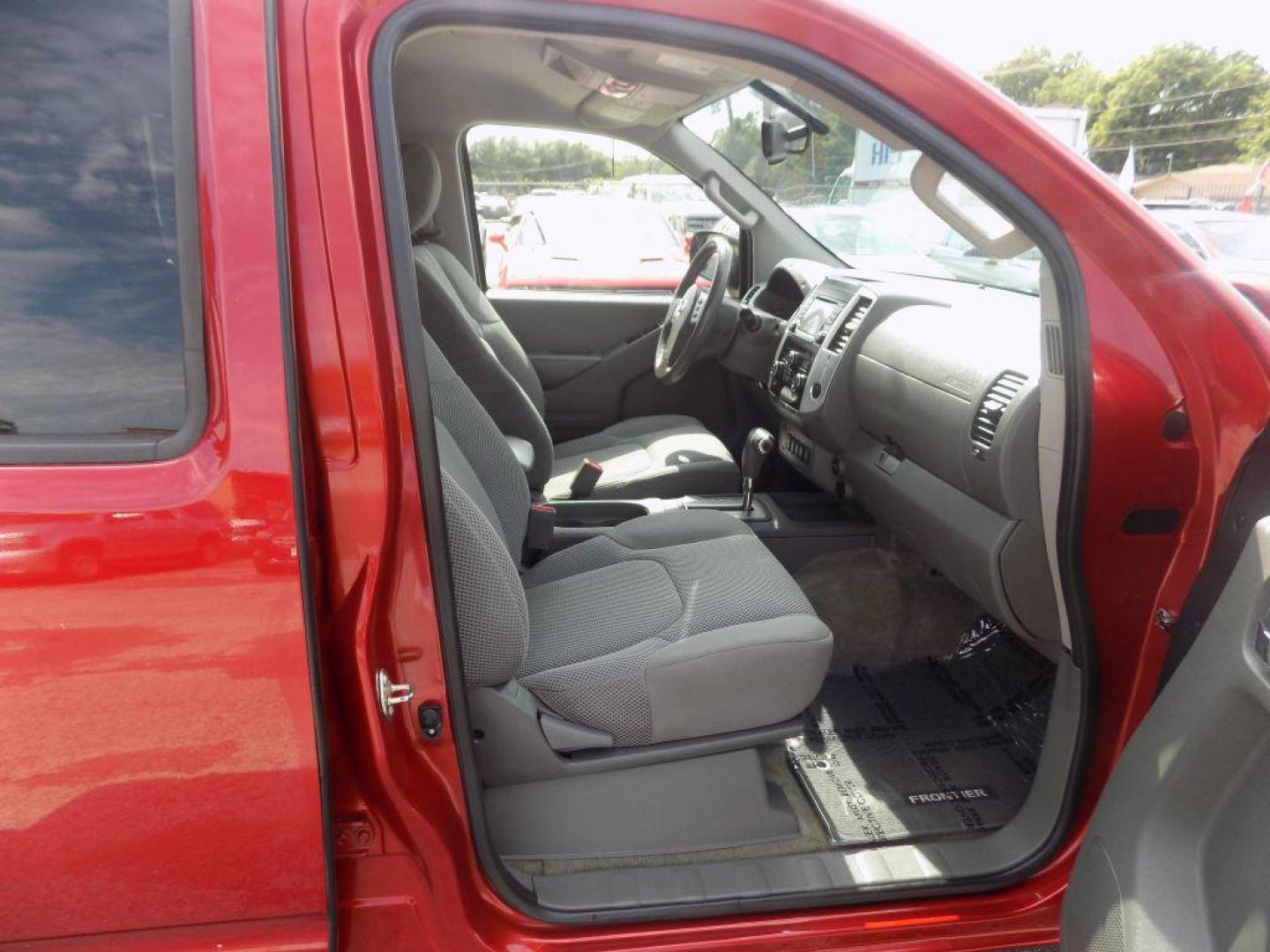 2017 RED NISSAN FRONTIER S (1N6DD0ER9HN) with an 4.0L engine, Automatic transmission, located at 830 E. Canino Rd., Houston, TX, 77037, (281) 405-0440, 38.358219, -81.729942 - Photo#9