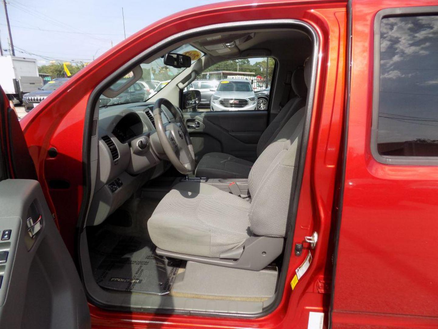 2017 RED NISSAN FRONTIER S (1N6DD0ER9HN) with an 4.0L engine, Automatic transmission, located at 830 E. Canino Rd., Houston, TX, 77037, (281) 405-0440, 38.358219, -81.729942 - Photo#13