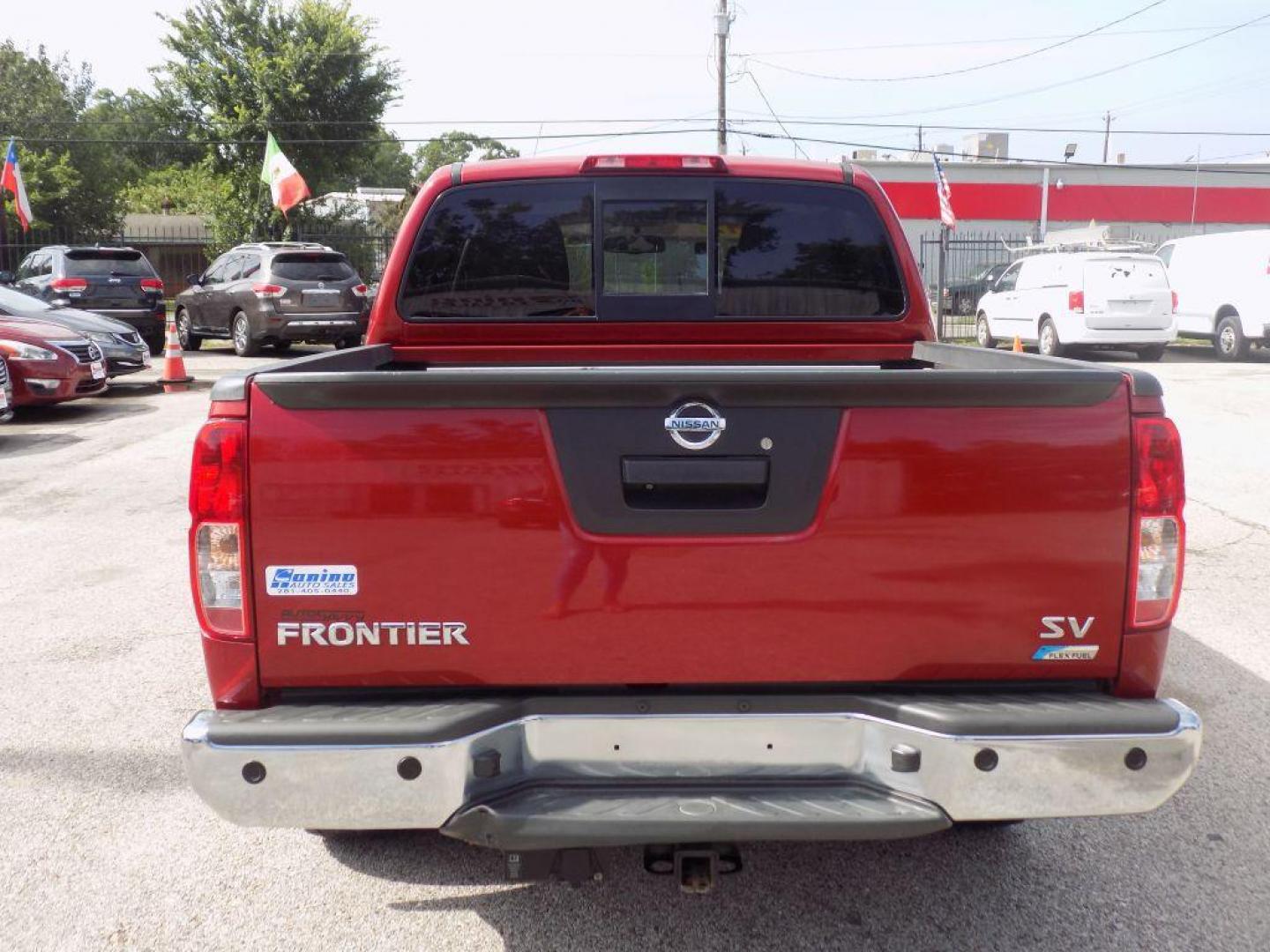 2017 RED NISSAN FRONTIER S (1N6DD0ER9HN) with an 4.0L engine, Automatic transmission, located at 830 E. Canino Rd., Houston, TX, 77037, (281) 405-0440, 38.358219, -81.729942 - Photo#2