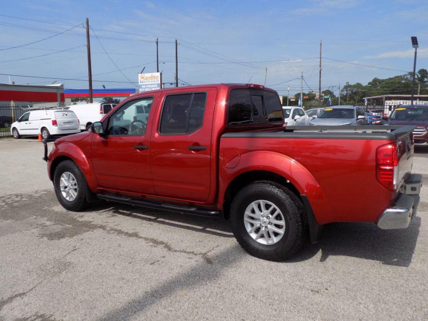 2017 RED NISSAN FRONTIER S (1N6DD0ER9HN) with an 4.0L engine, Automatic transmission, located at 830 E. Canino Rd., Houston, TX, 77037, (281) 405-0440, 38.358219, -81.729942 - Photo#4