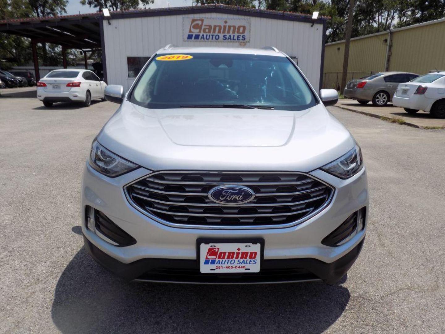 2019 SILVER FORD EDGE SEL (2FMPK4J92KB) with an 2.0L engine, Automatic transmission, located at 830 E. Canino Rd., Houston, TX, 77037, (281) 405-0440, 38.358219, -81.729942 - Photo#0