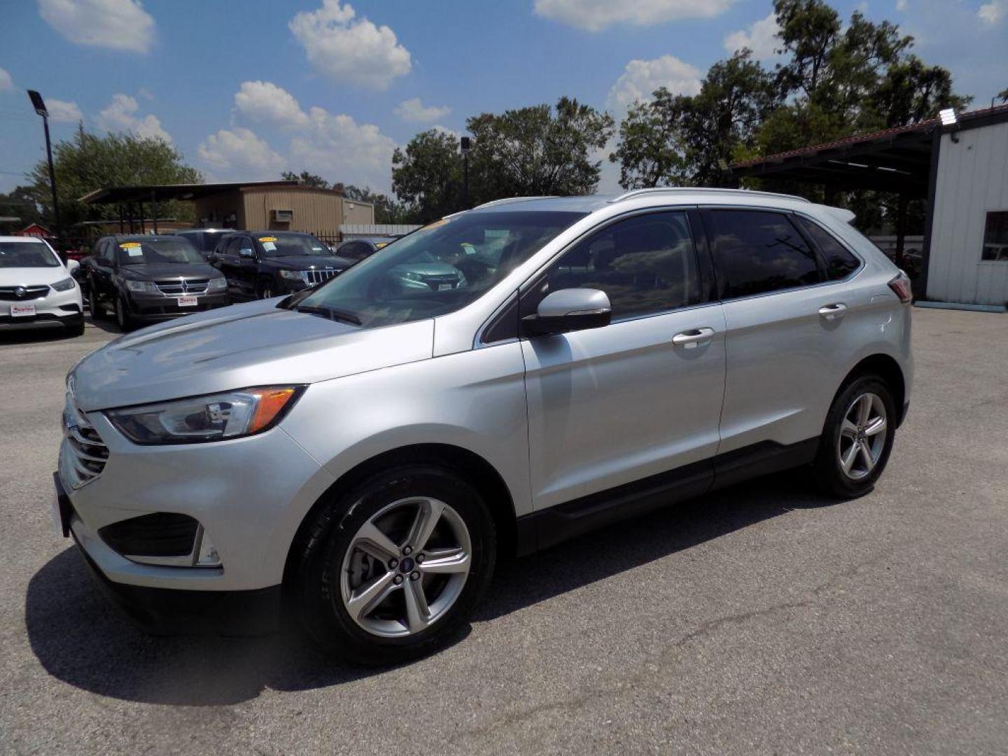 2019 SILVER FORD EDGE SEL (2FMPK4J92KB) with an 2.0L engine, Automatic transmission, located at 830 E. Canino Rd., Houston, TX, 77037, (281) 405-0440, 38.358219, -81.729942 - Photo#5