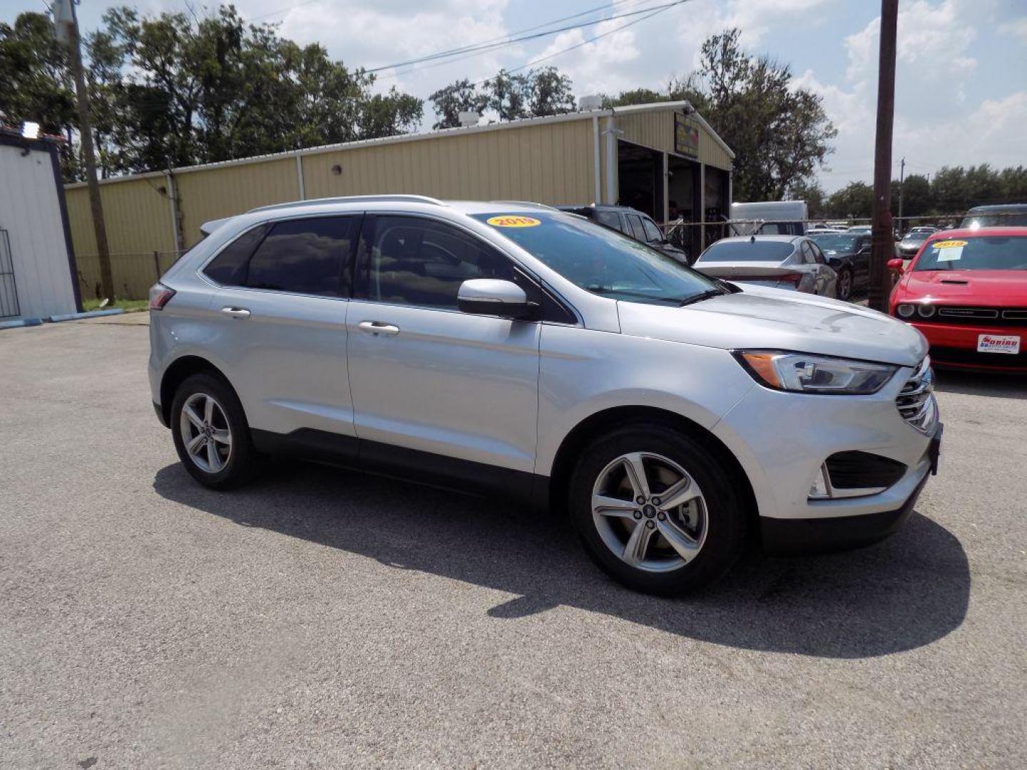 2019 SILVER FORD EDGE SEL (2FMPK4J92KB) with an 2.0L engine, Automatic transmission, located at 830 E. Canino Rd., Houston, TX, 77037, (281) 405-0440, 38.358219, -81.729942 - Photo#6