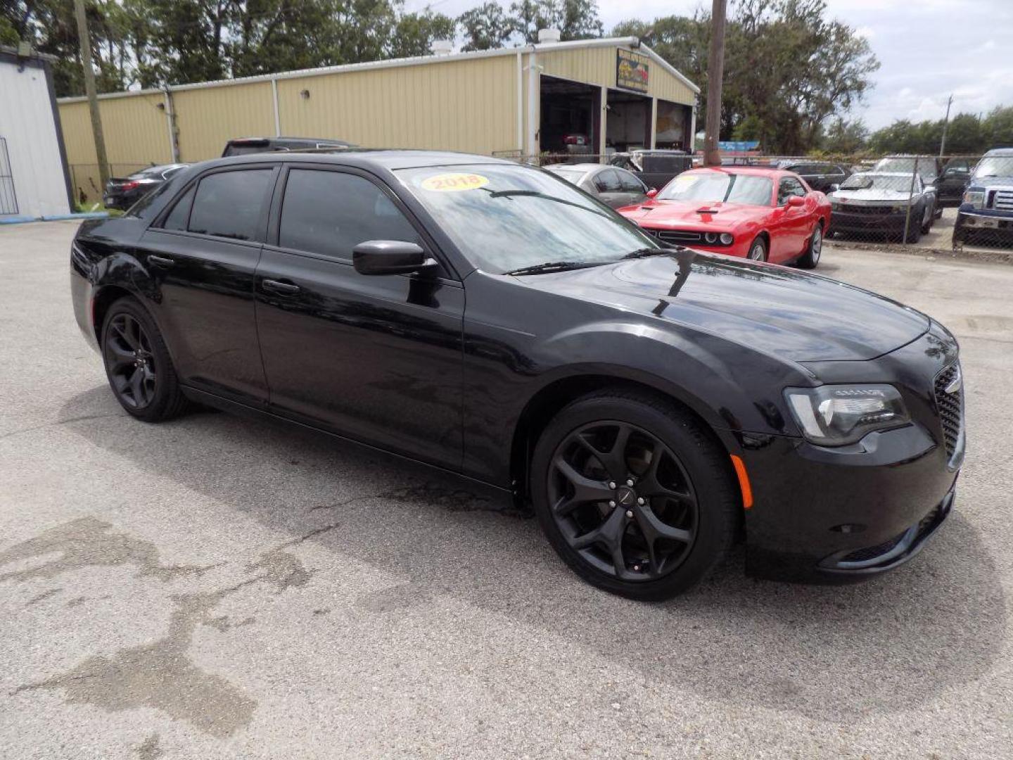 2018 BLACK CHRYSLER 300 TOURING (2C3CCAAG4JH) with an 3.6L engine, Automatic transmission, located at 830 E. Canino Rd., Houston, TX, 77037, (281) 405-0440, 38.358219, -81.729942 - Photo#6