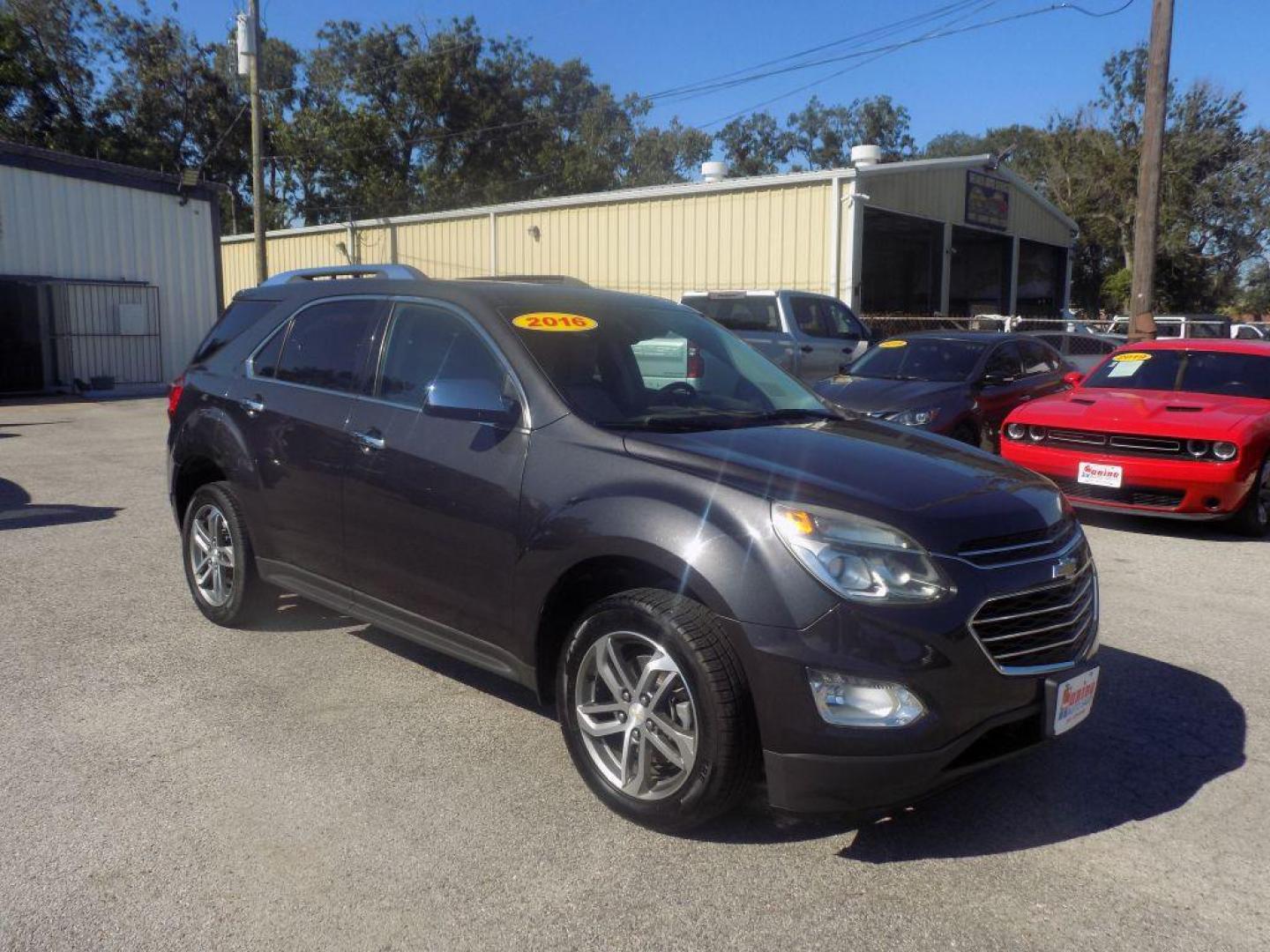 2016 BLACK CHEVROLET EQUINOX LTZ (2GNALDEKXG6) with an 2.4L engine, Automatic transmission, located at 830 E. Canino Rd., Houston, TX, 77037, (281) 405-0440, 38.358219, -81.729942 - Photo#6