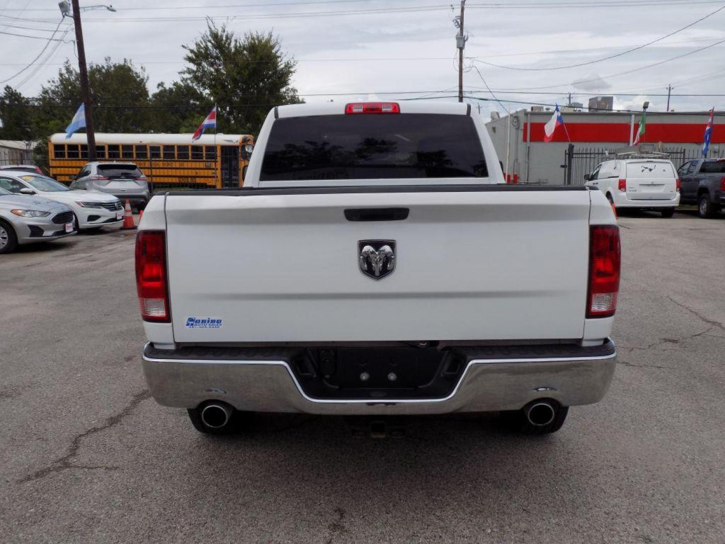 2019 WHITE RAM 1500 CLASSIC TRADESMAN (1C6RR6FT5KS) with an 5.7L engine, Automatic transmission, located at 830 E. Canino Rd., Houston, TX, 77037, (281) 405-0440, 38.358219, -81.729942 - Photo#2