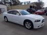 2014 WHITE DODGE CHARGER SE (2C3CDXBGXEH) with an 3.6L engine, Automatic transmission, located at 830 E. Canino Rd., Houston, TX, 77037, (281) 405-0440, 38.358219, -81.729942 - Photo#6