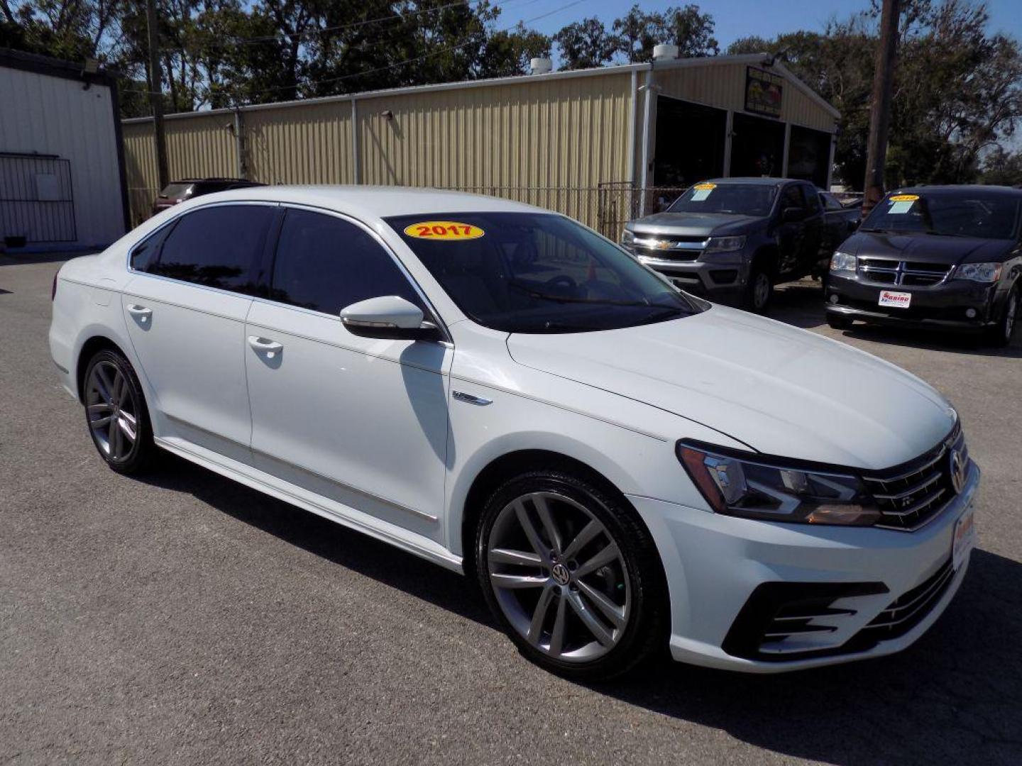 2017 WHITE VOLKSWAGEN PASSAT R-LINE (1VWDT7A3XHC) with an 1.8L engine, Automatic transmission, located at 830 E. Canino Rd., Houston, TX, 77037, (281) 405-0440, 38.358219, -81.729942 - Photo#6